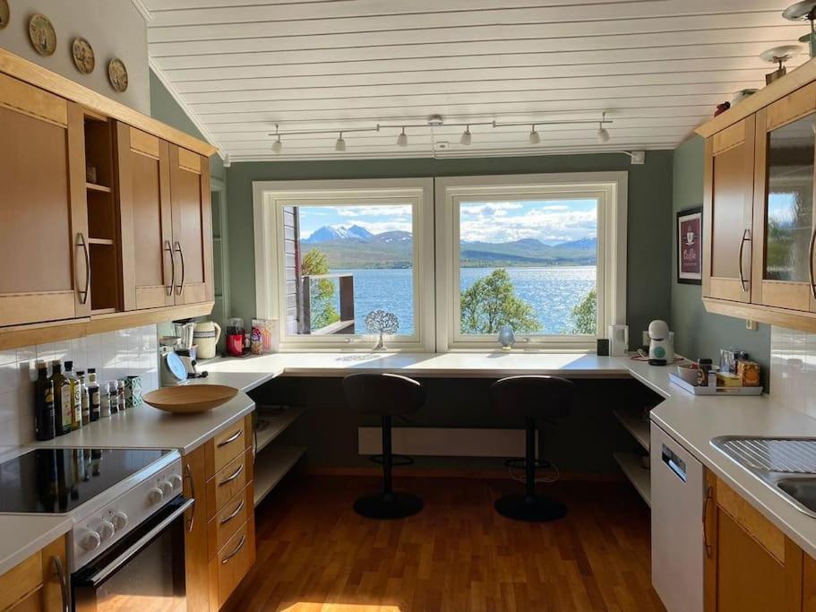 KvaloyaGreat House With Amazing Location!!Sea & Mountain View!别墅 外观 照片